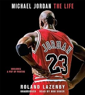 Michael Jordan Audiolibro Por Roland Lazenby arte de portada