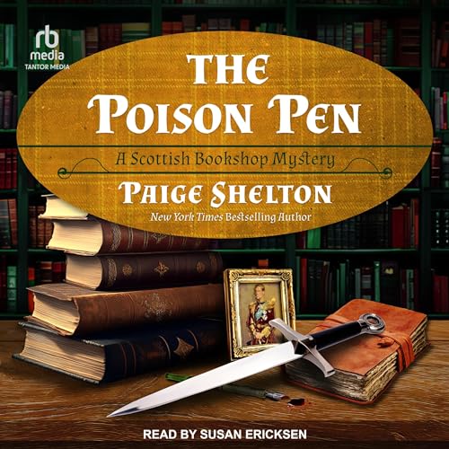 Diseño de la portada del título The Poison Pen