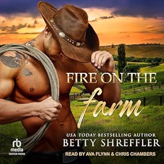 Fire on the Farm Audiolibro Por Betty Shreffler arte de portada