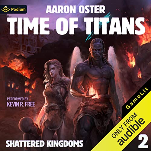 Diseño de la portada del título Time of Titans