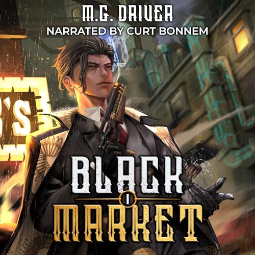 Black Market Audiolibro Por M. G. Driver arte de portada