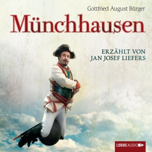 Münchhausen Audiolibro Por Gottfried August Bürger arte de portada