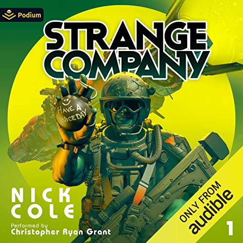 Strange Company Audiolibro Por Nick Cole arte de portada