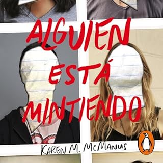 Alguien está mintiendo [One of Us Is Lying] Audiolibro Por Karen M. McManus arte de portada