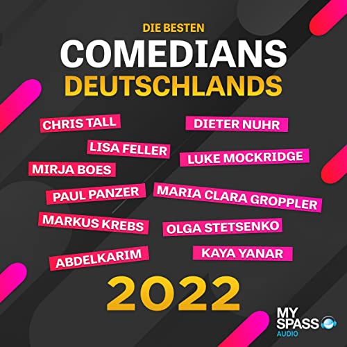 Die besten Comedians Deutschlands 2022 Titelbild