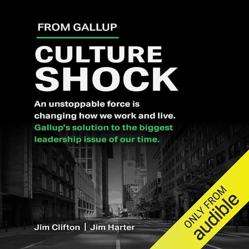 Culture Shock Audiolibro Por Jim Clifton, Jim Harter arte de portada