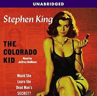 The Colorado Kid Audiolibro Por Stephen King arte de portada