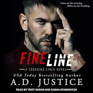 Fine Line Audiobook By A.D. Justice cover art