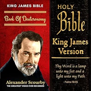 Book of Deuteronomy, King James Bible (The Old Testament 5) Audiolibro Por Scourby Bible Media arte de portada