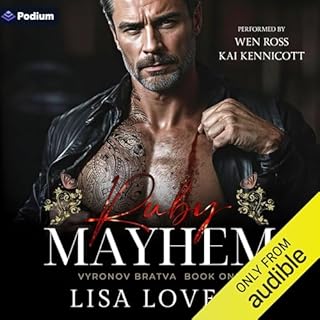 Ruby Mayhem Audiolibro Por Lisa Lovell arte de portada