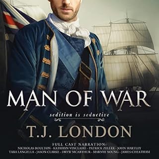 Man of War Audiolibro Por T.J. London arte de portada