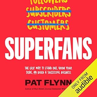 Superfans Audiolibro Por Pat Flynn arte de portada