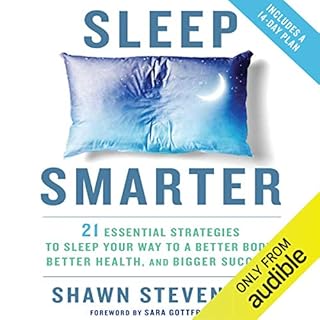 Sleep Smarter Audiolibro Por Shawn Stevenson, Sara Gottfried MD - foreword arte de portada