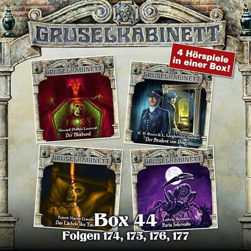 Gruselkabinett, Box 44 Audiolibro Por H. P. Lovecraft, Hanns Heinz Ewers, Leonard Langheinrich-Anthos, Francis Marion Crawfor