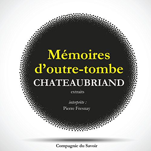 『Les mémoires d'Outre-Tombe. Extraits』のカバーアート