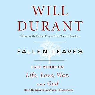 Fallen Leaves Audiobook By Will Durant cover art