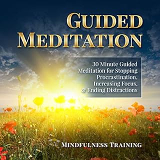 Guided Meditation Audiolibro Por Mindfulness Training arte de portada