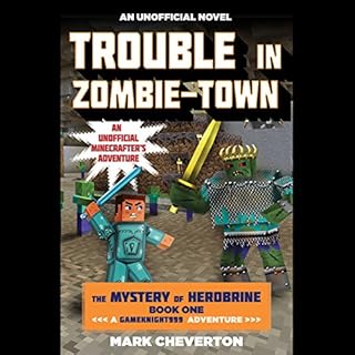 Trouble in Zombie-Town Audiolibro Por Mark Cheverton arte de portada