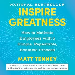 Inspire Greatness Audiobook By Matt Tenney cover art