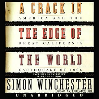 A Crack in the Edge of the World Audiobook By Simon Winchester cover art