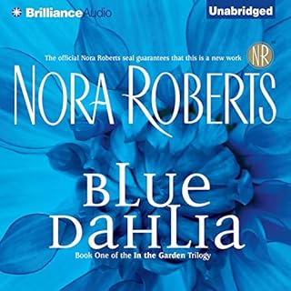 Blue Dahlia Audiolibro Por Nora Roberts arte de portada