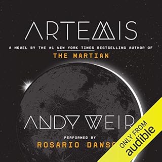 Artemis Audiolibro Por Andy Weir arte de portada