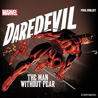 Daredevil: The Man Without Fear Audiolibro Por Paul Crilley, Marvel arte de portada