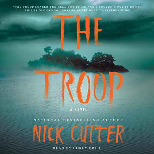 The Troop Audiolibro Por Nick Cutter arte de portada