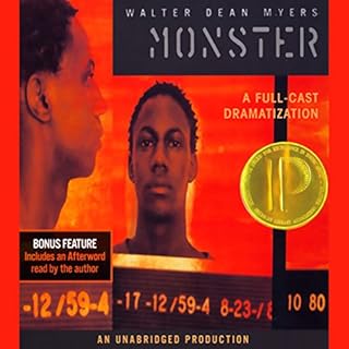 Monster Audiolibro Por Walter Dean Myers arte de portada