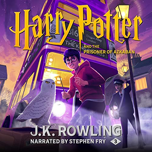 Harry Potter and the Prisoner of Azkaban, Book 3 cover art