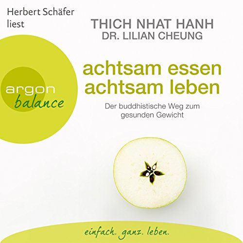 Achtsam essen, achtsam leben cover art