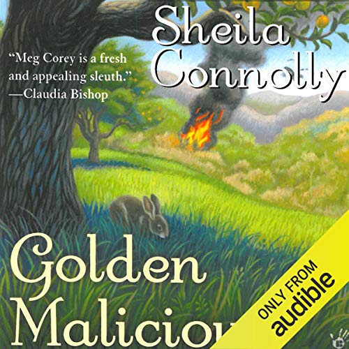 Golden Malicious Audiolibro Por Sheila Connolly arte de portada