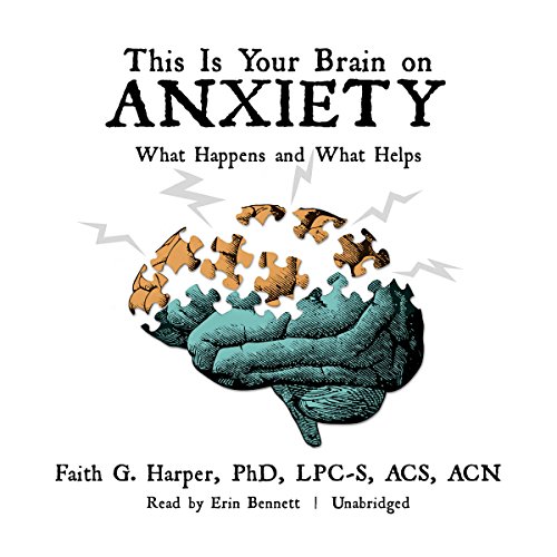 Diseño de la portada del título This Is Your Brain on Anxiety