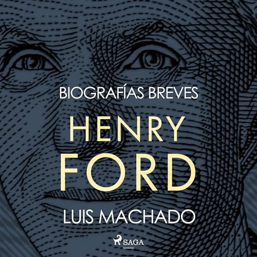 Diseño de la portada del título Biografías breves - Henry Ford