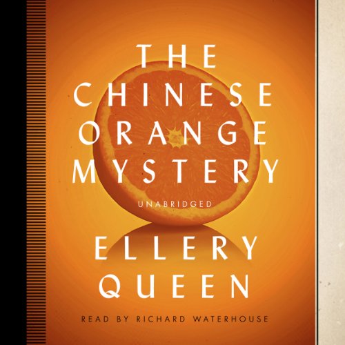 The Chinese Orange Mystery Audiolibro Por Ellery Queen arte de portada