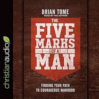 The Five Marks of a Man Audiolibro Por Brian Tome arte de portada