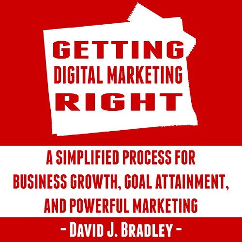 Page de couverture de Getting Digital Marketing Right