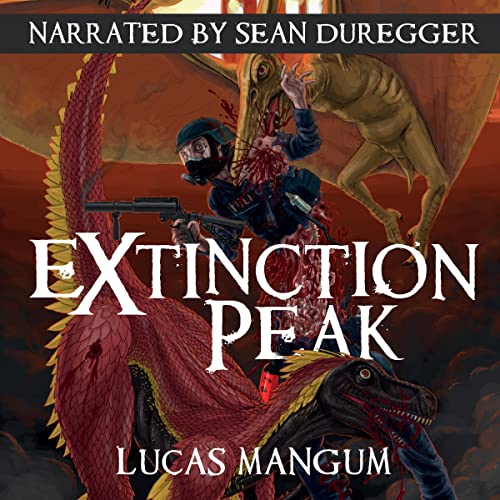 Extinction Peak Audiolibro Por Lucas Mangum arte de portada