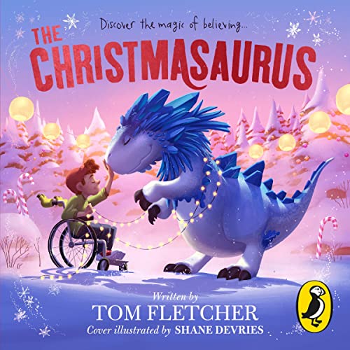 The Christmasaurus Audiolivro Por Tom Fletcher capa