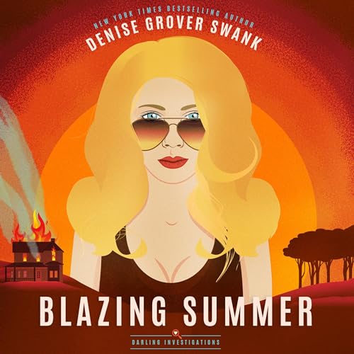 Diseño de la portada del título Blazing Summer