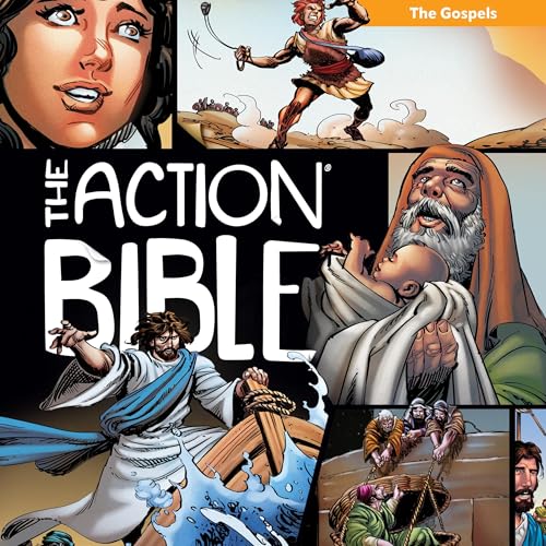 『The Action Bible: The Gospels』のカバーアート