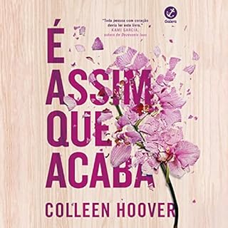 É assim que acaba (Vol. 1) Audiolivro Por Colleen Hoover capa