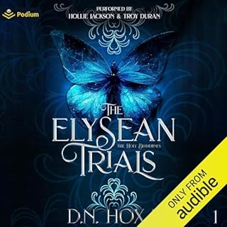 The Elysean Trials Audiolibro Por D.N. Hoxa arte de portada