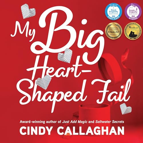 My Big Heart-Shaped Fail Audiolivro Por Cindy Callaghan capa