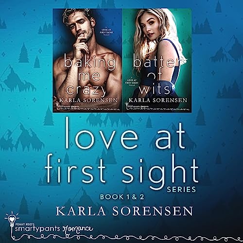 The Love at First Sight Box Set Audiolibro Por Smartypants Romance, Karla Sorensen arte de portada