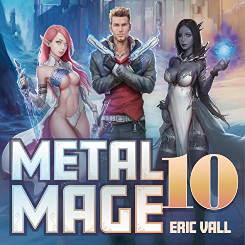 Metal Mage 10 Audiolivro Por Eric Vall capa