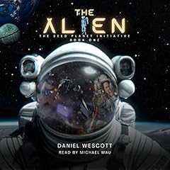 The Alien Audiolibro Por Daniel Wescott arte de portada