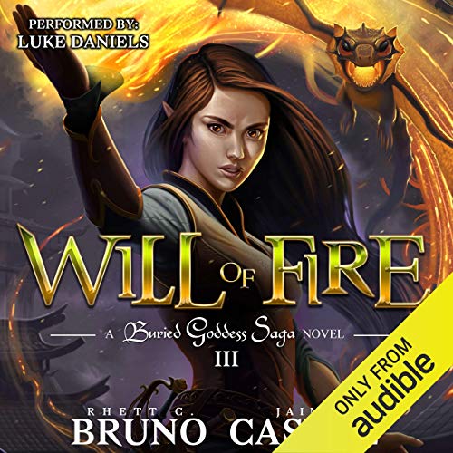 Diseño de la portada del título Will of Fire