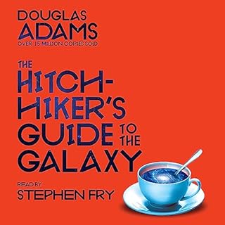 Hitchhiker's Guide to the Galaxy Audiolibro Por Douglas Adams arte de portada