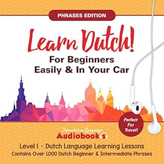 Learn Dutch for Beginners Easily & in Your Car! Audiolibro Por Immersion Language Audiobooks arte de portada